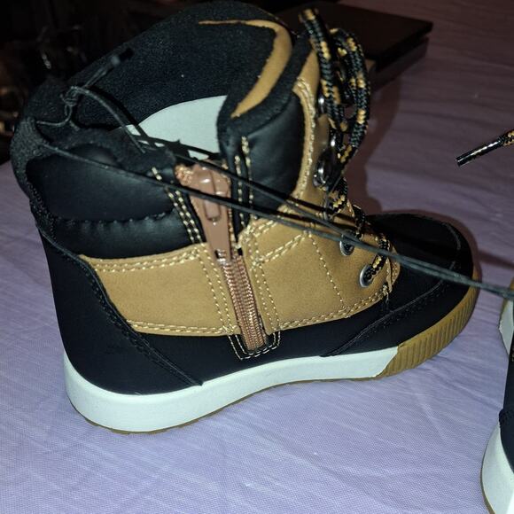 Toddler Boys Water & Skid Resistant Temperature Rated Winter Duck Boots Size 10 - Picture 10 of 11